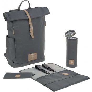 Lässig Green Label Rolltop Backpack anthracite