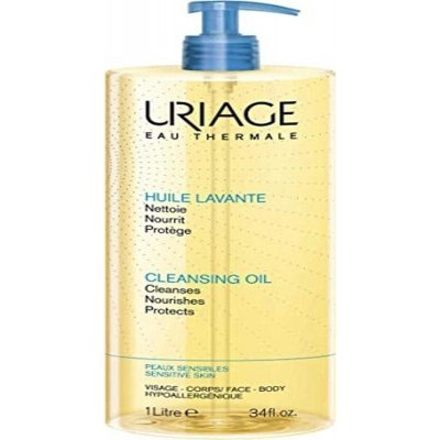 Uriage Hygiène Cleansing Oil mycí olej na obličej a tělo 1000 ml – Zboží Dáma