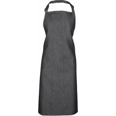 Premier Workwear Klasická zástěra za krk PR150 Black Denim 72x86cm – Hledejceny.cz