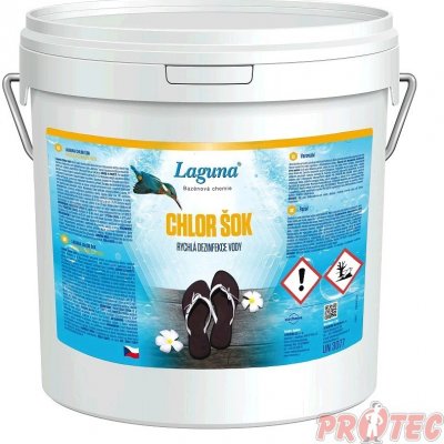 LAGUNA Chlor šok 2,5 kg – Zboží Mobilmania