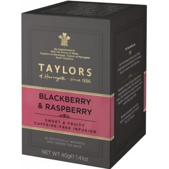 Taylors of Harrogate Taylors Blackberry & Raspberry Tea 40 g