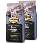 Carnilove Dog Salmon & Turkey Puppies 2 x 12 kg – Hledejceny.cz