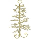 Chic Antique Dekorativí stromeček Tree with Pearls, zlatá barva, kov – Hledejceny.cz