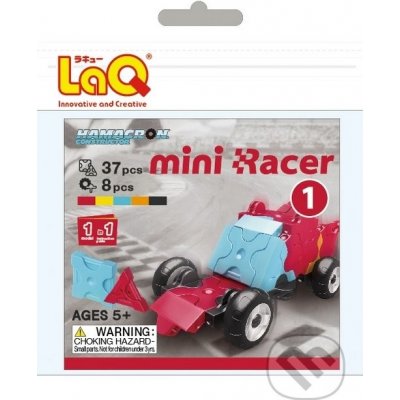 LaQ Hamacron Constructor Mini Racer Červený – Zboží Dáma