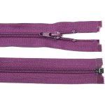 Spirálový zip no.5 rozepínací 45cm - více barev color: 543 purpurová – Hledejceny.cz