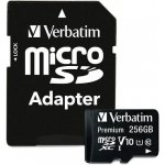 Verbatim microSDXC UHS-I 256 GB 44087 – Hledejceny.cz