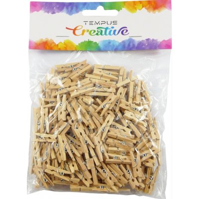 Dřevěné kolíčky, přírodní 2,5 × 0,3 cm - 200 ks – Zbozi.Blesk.cz