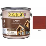Bondex Classic Tenkovrstvá lazura 2,5 l teak – Zboží Mobilmania