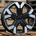 AGT 17260 6.5x17 5x114.3 ET32 black polished rim – Hledejceny.cz