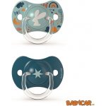 Suavinex silikon fyziologický Forest modrá 2 ks – Zboží Dáma