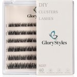 GloryStyles Samolepící segmentové řasy Invisible Band N237 krátké (8 - 14 mm) – Zbozi.Blesk.cz