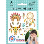ARCH Dětské tetovací obtisky indiánci 02 – Zbozi.Blesk.cz