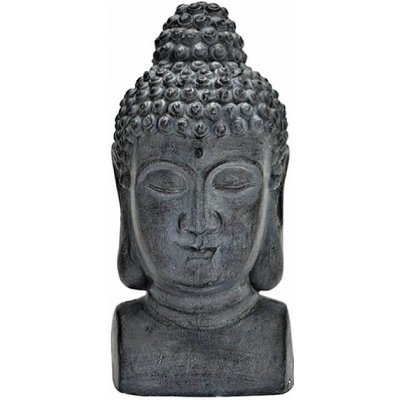 Nefertitis Hlava Buddhy thajská soška z polyresinu 31 cm - výška cca 31 cm