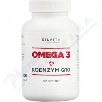 Silvita Omega 3 + koenzym Q10 100 tablet