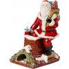 Vánoční dekorace Villeroy & Boch Christmas Toys Memory Santa na střeše