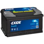 Exide Excell 12V 80Ah 700A EB802 – Zboží Mobilmania