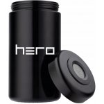 HERO Skleněná dóza s vlhkoměrem na bylinky černá 500 ml – Hledejceny.cz