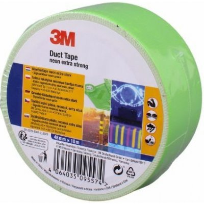 3M Universální páska 48 mm x 10 m neon zelená – Sleviste.cz