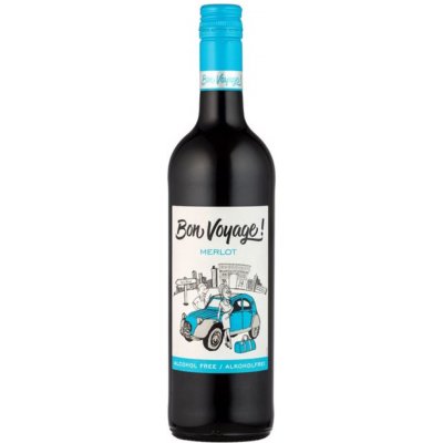 Bon Voyage Merlot 0% 0,75 l (holá láhev) – Sleviste.cz