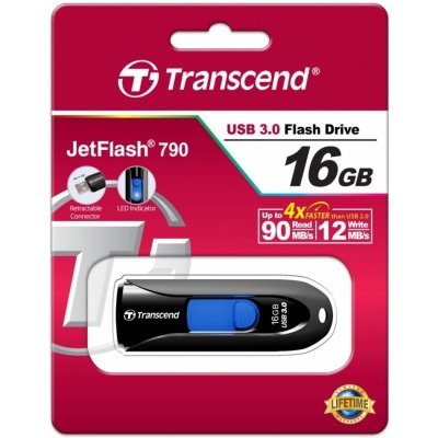 Transcend JetFlash 790K 16GB TS16GJF790K – Hledejceny.cz