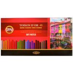 Koh-i-noor křídy pastely prašné umělcké 7x7mm Toison D´or souprava 48 ks – Hledejceny.cz
