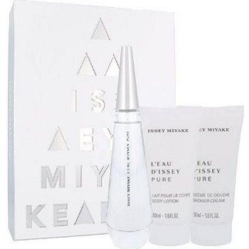 Issey Miyake L Eau D Issey Pure EDP 50 ml + tělové mléko 50 ml + sprchový gel 50 ml dárková sada