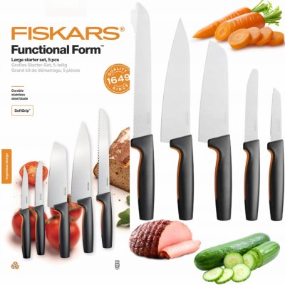 Fiskars Functional Form Sada nožů 2 ks 1057557 – Zboží Dáma