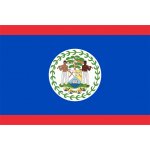 Belize vlajka - 100 x 150 cm - tunel, karabina – Hledejceny.cz