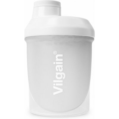 Vilgain Shaker – transparentní bílá 300 ml – Zboží Dáma