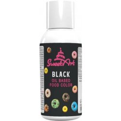 SweetArt olejová barva Black 50 g