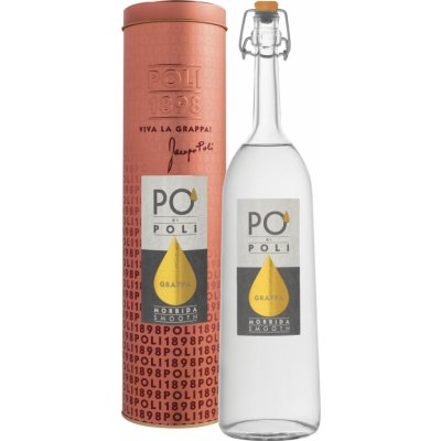 Grappa Po di Poli Morbida 40% 0,7 l (tuba) – Hledejceny.cz