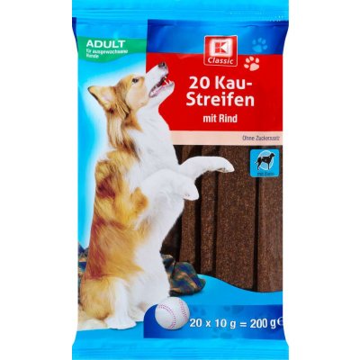 K Classic žvýkací plátky s hovězím masem, 20 ks, 200 g