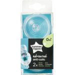 Tommee Tippee savička Advanced AntiColic Slow Flow bílá 2 ks – Zboží Mobilmania