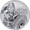 The Perth Mint stříbrná mince Marvel Kapitán Amerika 2019 1 oz