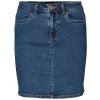 Dámská sukně Vero Moda dámská sukně VMLUNA 10279491 medium blue denim