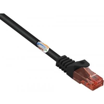 Renkforce RF-4995164 RJ45 CAT 6a (surový CAT 7) S/FTP 5m černý – Zboží Živě