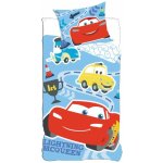 Setino povlečení Blesk McQueen modré 90x140 cm 55x40 cm – Hledejceny.cz