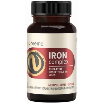 Nupreme Železo chelát 60 kapslí – Hledejceny.cz