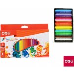 Pastely plasticolor DELI 24 barev Color Emotion EC20020 – Zboží Živě