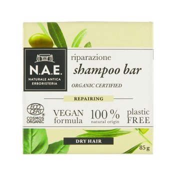 N.A.E. Naturale Antica Erboristeria Riparazione regenerační tuhý šampon pro suché vlasy 85 g