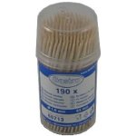 Wimex Dřevěná párátka v kelímku s uzávěrem (190 ks) – Zboží Dáma