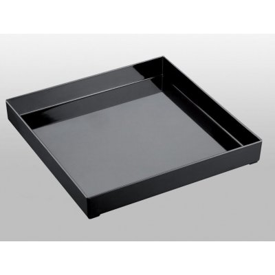 Gold Plast Nerozbitný plastový servírovací podnos Fashion 30×30 cm Barva plastového nádobí Černá – Zbozi.Blesk.cz