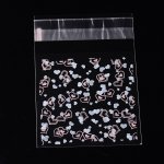 Celofánové sáčky s lepící klopou - srdce - transparentní - 6,9 x 10 cm - 100 ks – Sleviste.cz