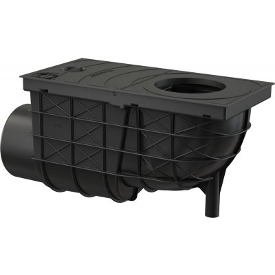 DEK Lapač střešních splavenin DN 100 boční černá – Hledejceny.cz