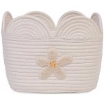 Childhome květina 30 x 20 x 15 cm starožitná bílá – Sleviste.cz