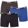 Boxerky, trenky, slipy, tanga Hugo Boss 3 pack pánské boxerky vícebarevné 50475282 487