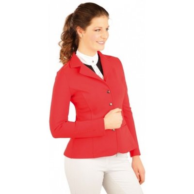 Litex Jezdecké závodní dámské sako červené – Hledejceny.cz