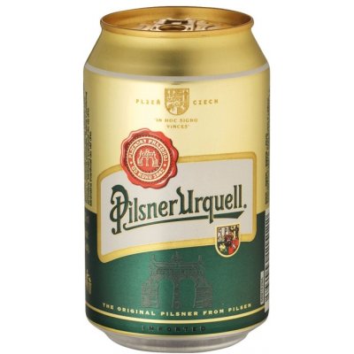 pivo Pilsner Urqel l 12° 24 ks x 0,33 l (plech) – Hledejceny.cz