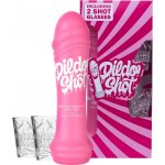 Vodka Dildo Shot 10% 0,7 l (dárkové balení 2 sklenice) – Sleviste.cz