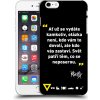 Pouzdro a kryt na mobilní telefon Apple Pouzdro Picasee ULTIMATE CASE Apple iPhone 6 Plus/6S Plus - Kazma - SVĚT PATŘÍ TĚM, CO SE NEPOSEROU